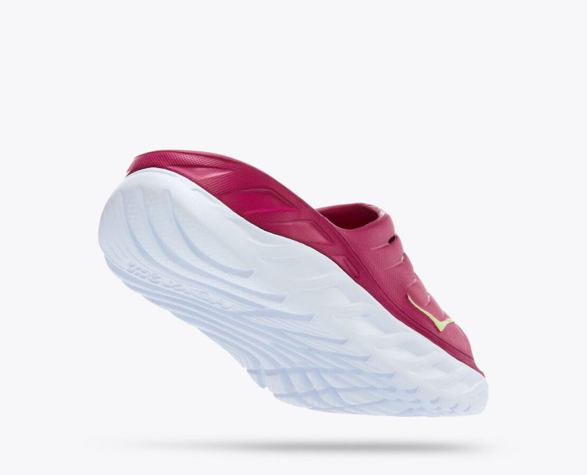 Hokas Shoes | ORA Recovery Slide-Festival Fuchsia / Butterfly