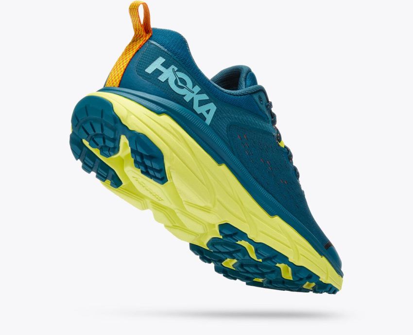 Hokas Shoes | Challenger ATR 6-Blue Coral / Evening Primrose - Click Image to Close