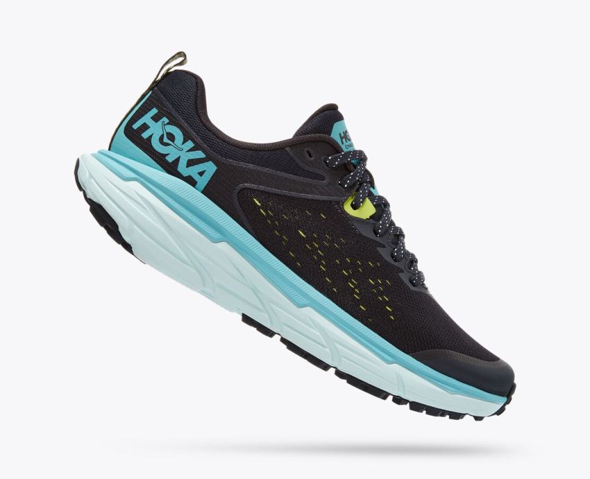 Hokas Shoes | Challenger ATR 6-Blue Graphite / Blue Glass