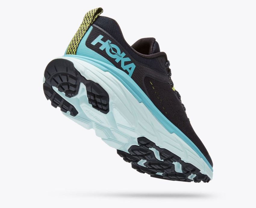 Hokas Shoes | Challenger ATR 6-Blue Graphite / Blue Glass