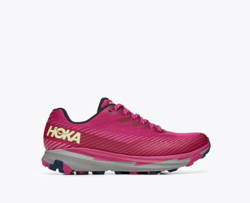 Hokas Shoes | Torrent 2-Festival Fuchsia / Ibis Rose