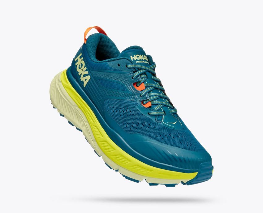 Hokas Shoes | Stinson Atr 6-Blue Coral / Butterfly