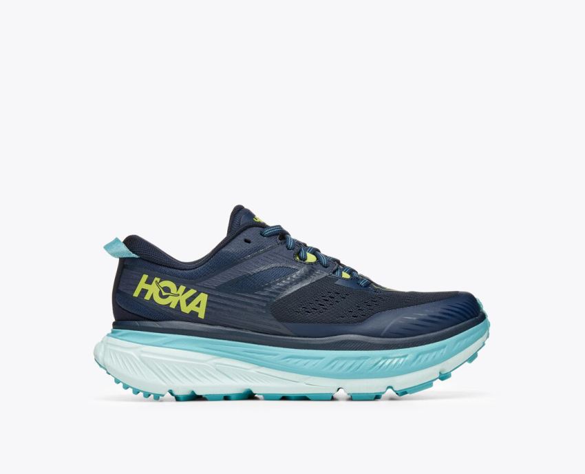 Hokas Shoes | Stinson ATR 6-Outer Space / Blue Glass