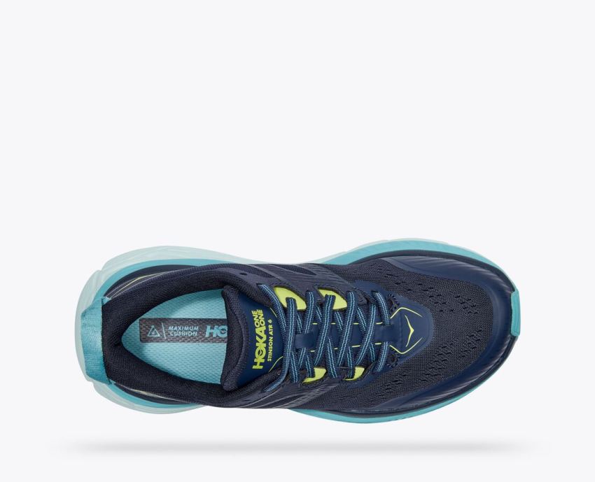 Hokas Shoes | Stinson ATR 6-Outer Space / Blue Glass - Click Image to Close