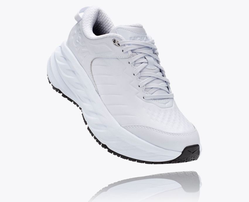 Hokas Shoes | Bondi SR-White