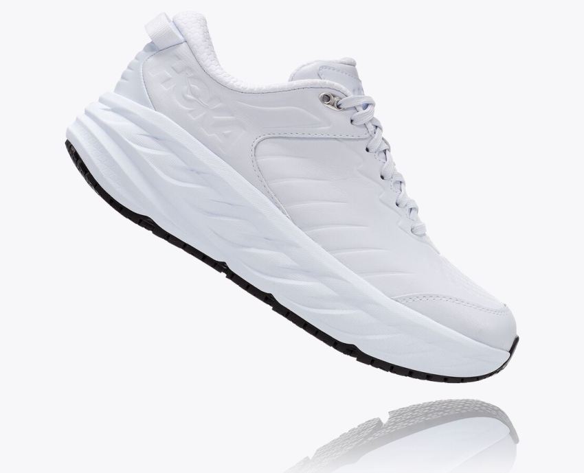 Hokas Shoes | Bondi SR-White