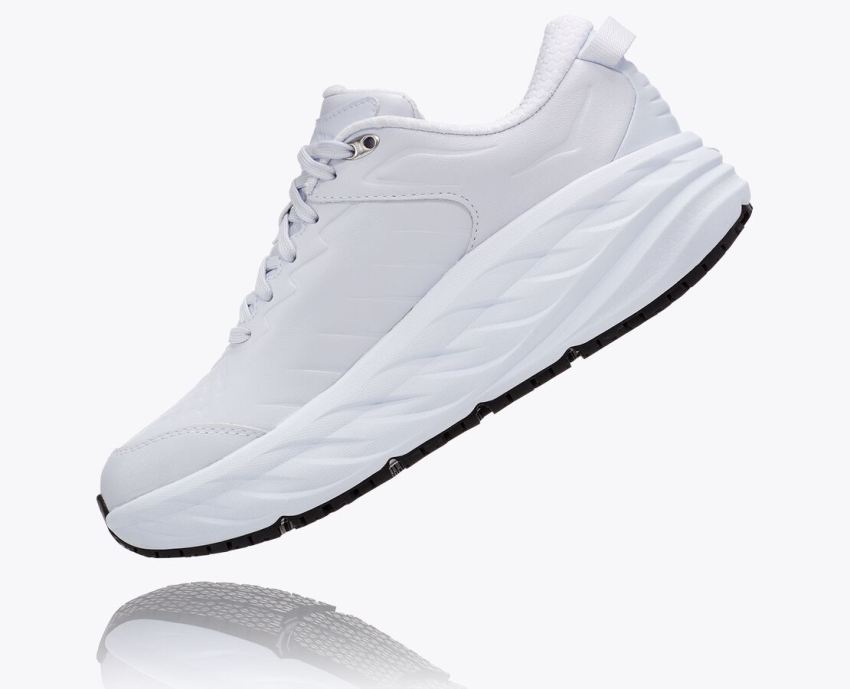 Hokas Shoes | Bondi SR-White - Click Image to Close