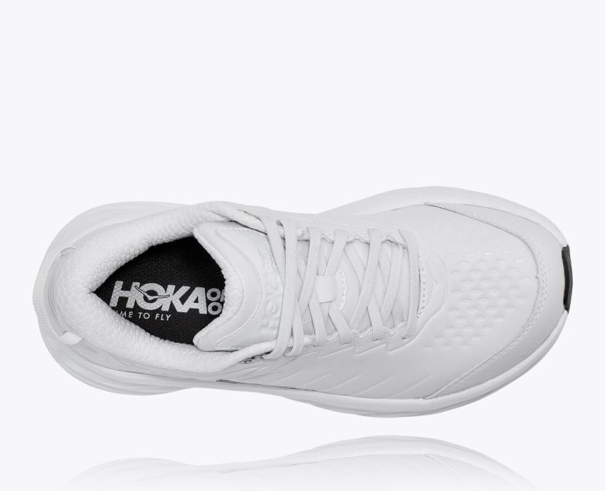 Hokas Shoes | Bondi SR-White - Click Image to Close