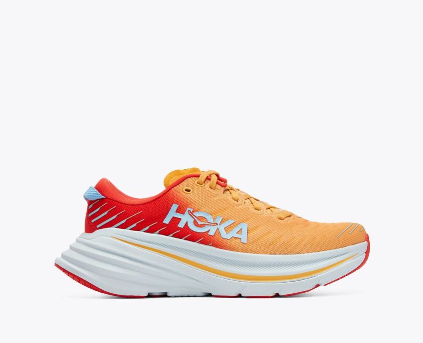 Hokas Shoes | Bondi X-Fiesta / Amber Yellow - Click Image to Close