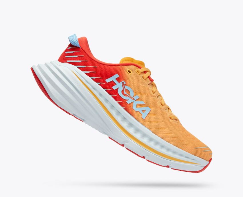 Hokas Shoes | Bondi X-Fiesta / Amber Yellow