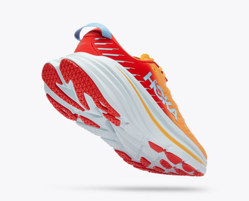 Hokas Shoes | Bondi X-Fiesta / Amber Yellow - Click Image to Close