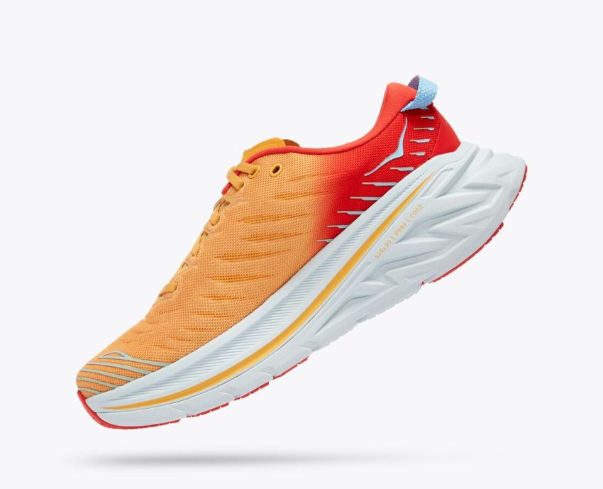 Hokas Shoes | Bondi X-Fiesta / Amber Yellow - Click Image to Close