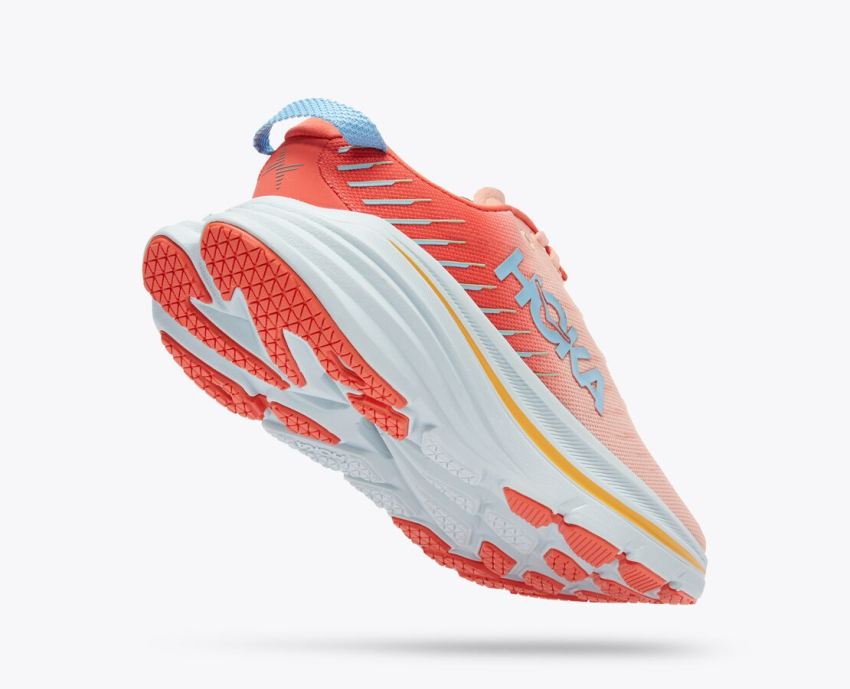 Hokas Shoes | Bondi X-Camellia / Peach Parfait