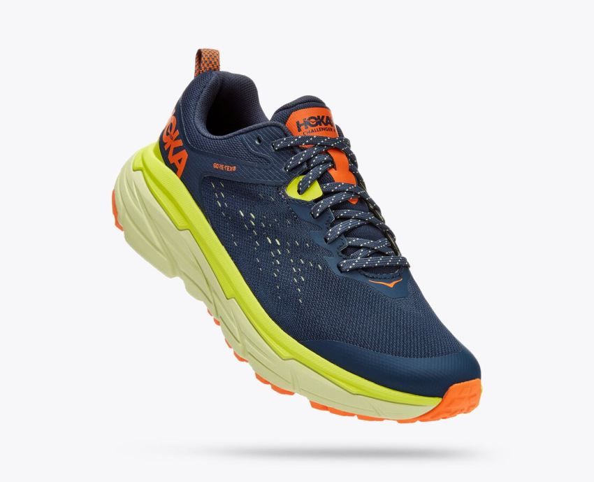 Hokas Shoes | Challenger ATR 6 GTX-Outer Space / Butterfly - Click Image to Close