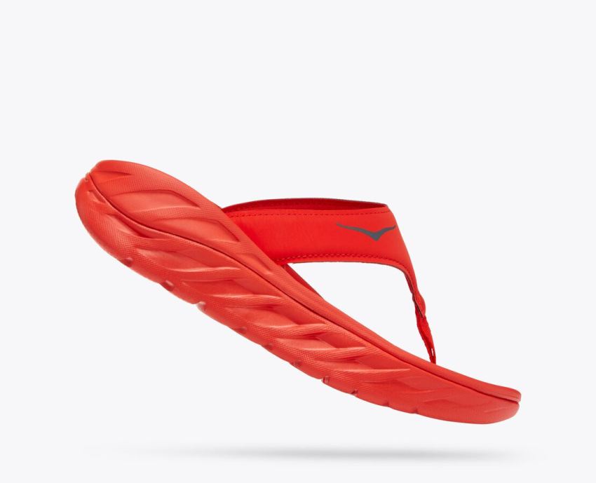 Hokas Shoes | ORA Recovery Flip-Fiesta / Castlerock - Click Image to Close