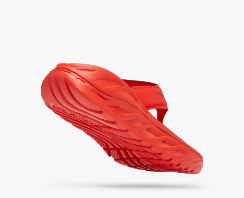 Hokas Shoes | ORA Recovery Flip-Fiesta / Castlerock - Click Image to Close