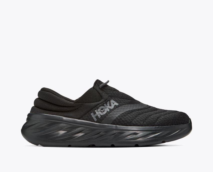 Hokas Shoes | Ora Recovery Shoe 2-Black / Black - Click Image to Close