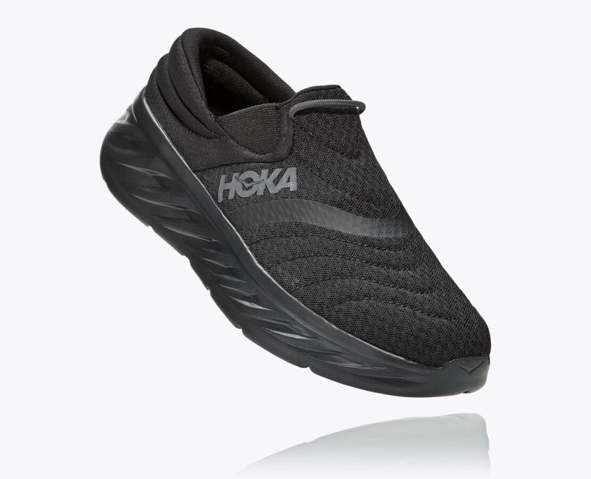 Hokas Shoes | Ora Recovery Shoe 2-Black / Black - Click Image to Close