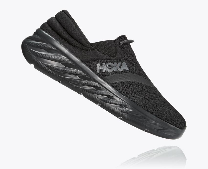 Hokas Shoes | Ora Recovery Shoe 2-Black / Black - Click Image to Close