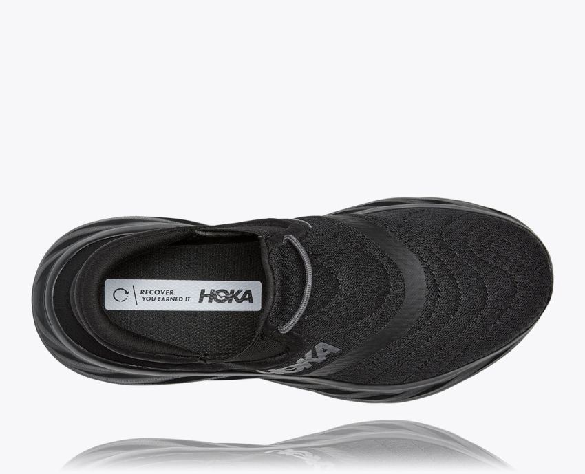 Hokas Shoes | Ora Recovery Shoe 2-Black / Black - Click Image to Close