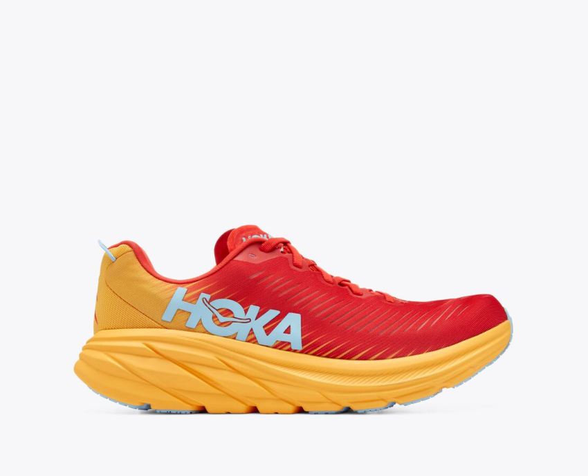 Hokas Shoes | Rincon 3-Fiesta / Amber Yellow - Click Image to Close