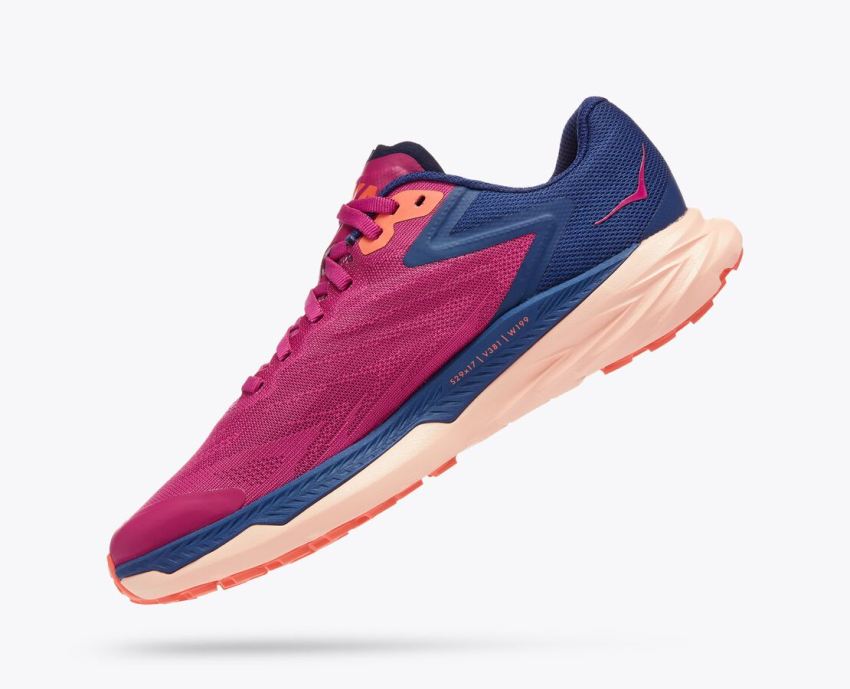 Hokas Shoes | Zinal0-Festival Fuchsia / Bellwether Blue