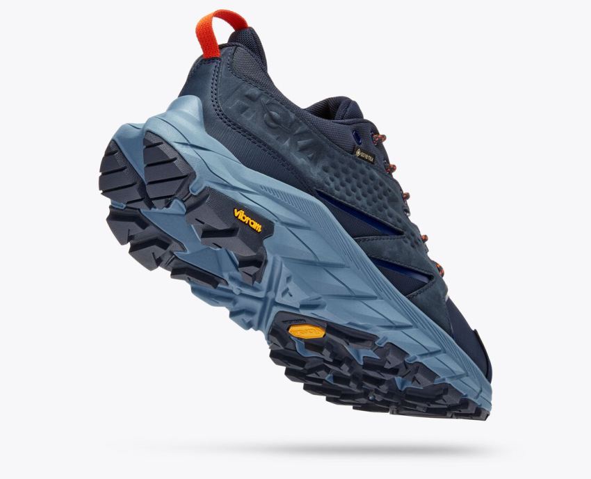 Hokas Shoes | Anacapa Low GTX-Outer Space / Mountain Spring