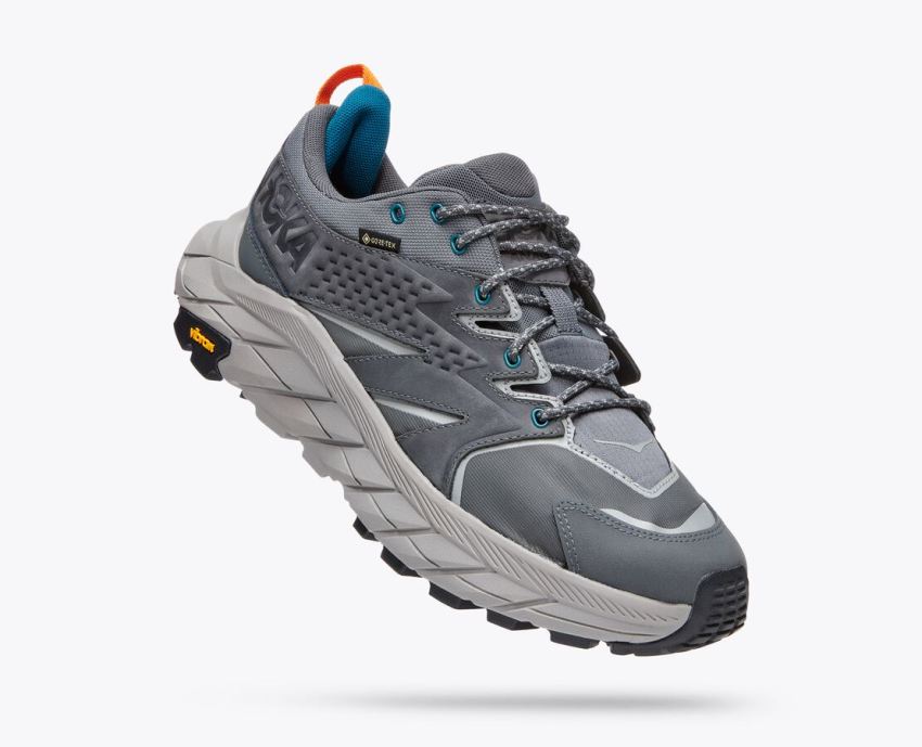 Hokas Shoes | Anacapa Low GTX-Castlerock / Sharkskin