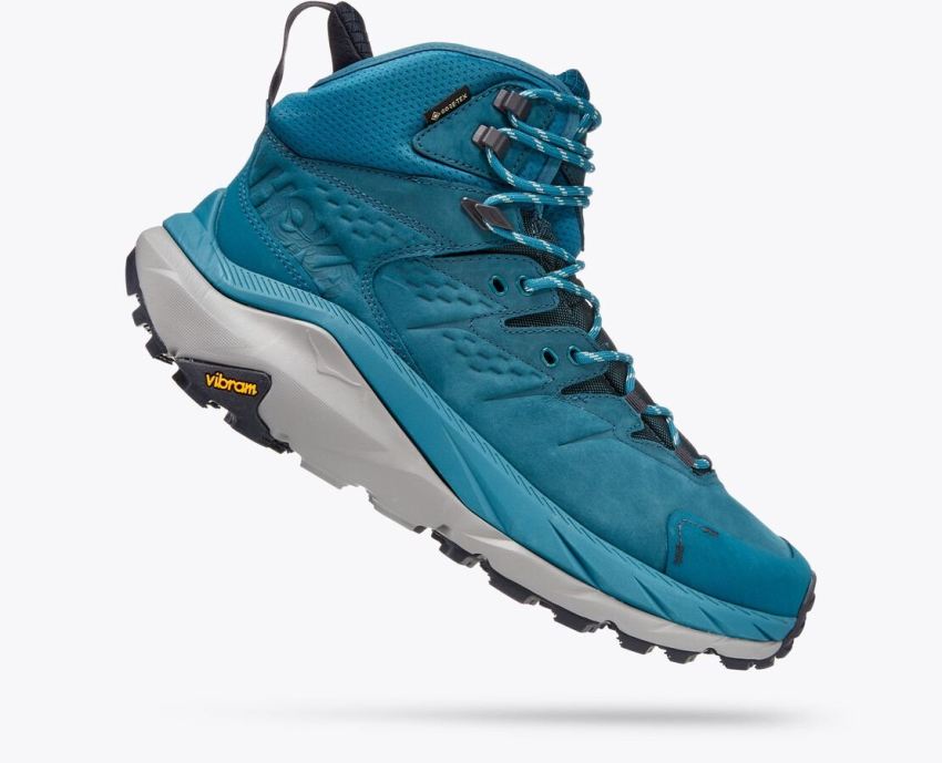 Hokas Shoes | Kaha 2 GTX-Blue Coral / Blue Graphite - Click Image to Close