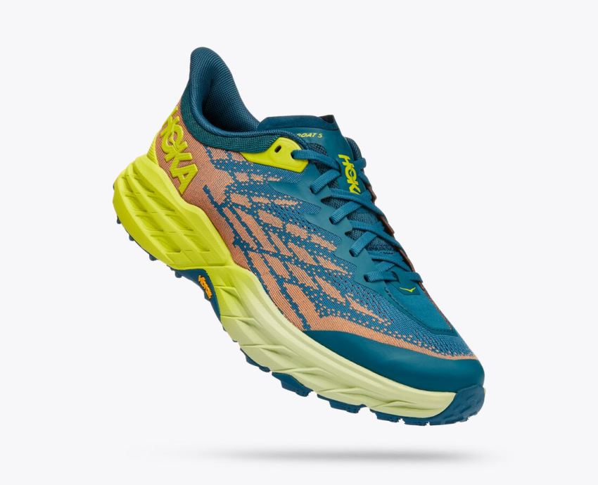 Hokas Shoes | Speedgoat 5-Blue Coral / Evening Primrose