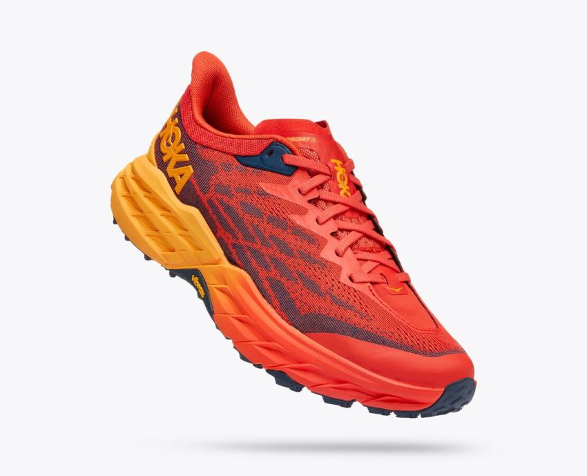 Hokas Shoes | Speedgoat 5-Fiesta / Radiant Yellow - Click Image to Close