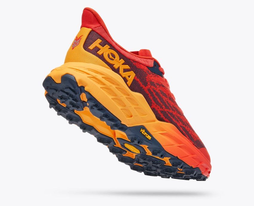 Hokas Shoes | Speedgoat 5-Fiesta / Radiant Yellow