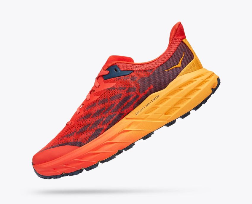 Hokas Shoes | Speedgoat 5-Fiesta / Radiant Yellow - Click Image to Close