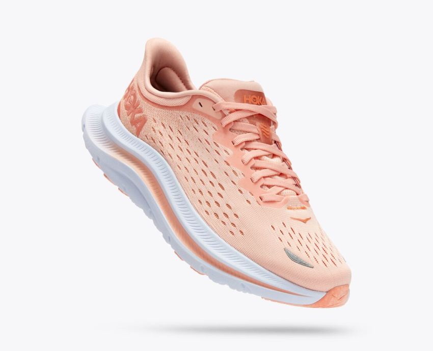 Hokas Shoes | Kawana-Peach Parfait / Shell Coral - Click Image to Close