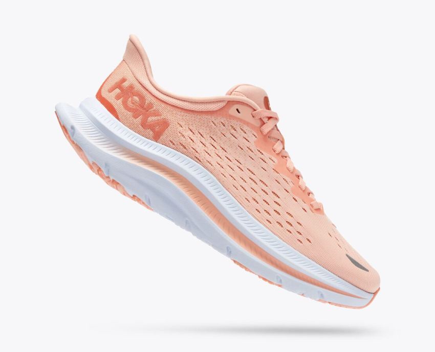 Hokas Shoes | Kawana-Peach Parfait / Shell Coral - Click Image to Close