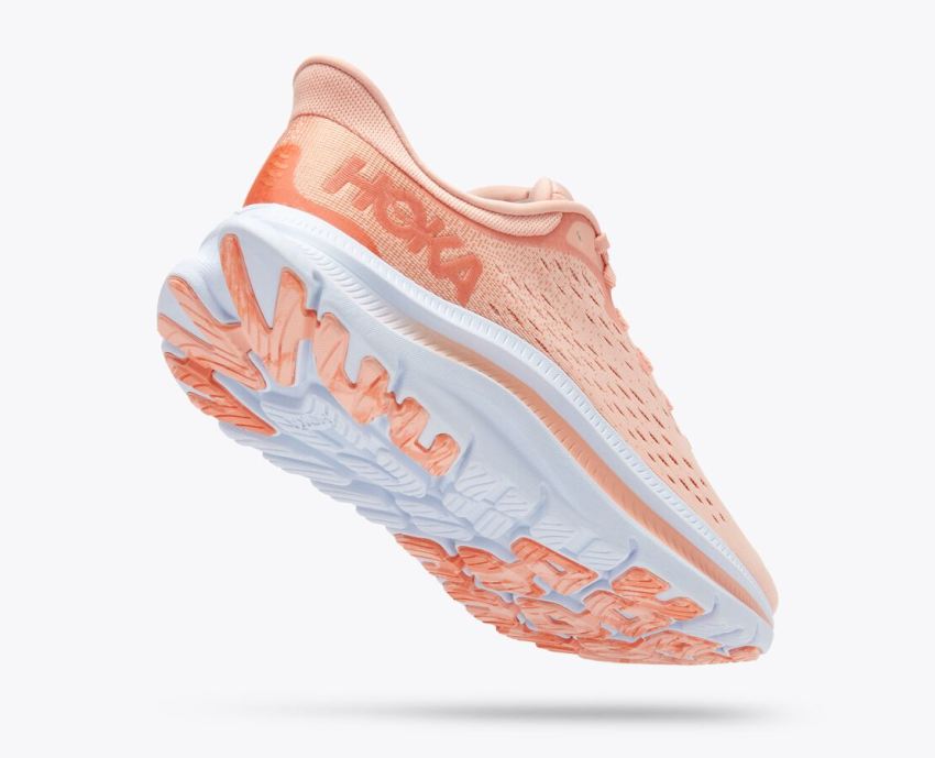 Hokas Shoes | Kawana-Peach Parfait / Shell Coral - Click Image to Close