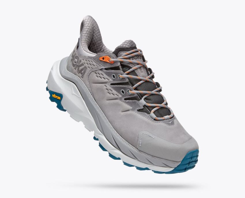 Hokas Shoes | Kaha 2 Low GTX-Sharkskin / Blue Coral