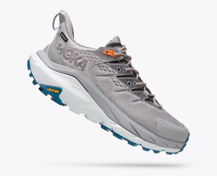 Hokas Shoes | Kaha 2 Low GTX-Sharkskin / Blue Coral