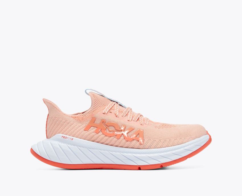 Hokas Shoes | Carbon X 3-Peach Parfait / Summer Song - Click Image to Close