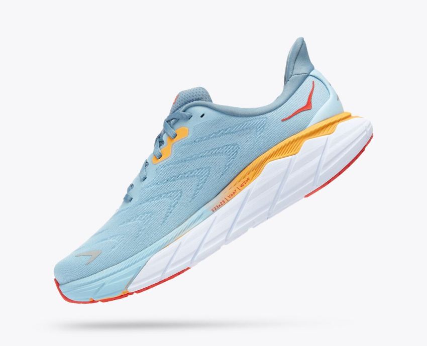 Hokas Shoes | Arahi 6-Summer Song / Mountain Spring - Click Image to Close