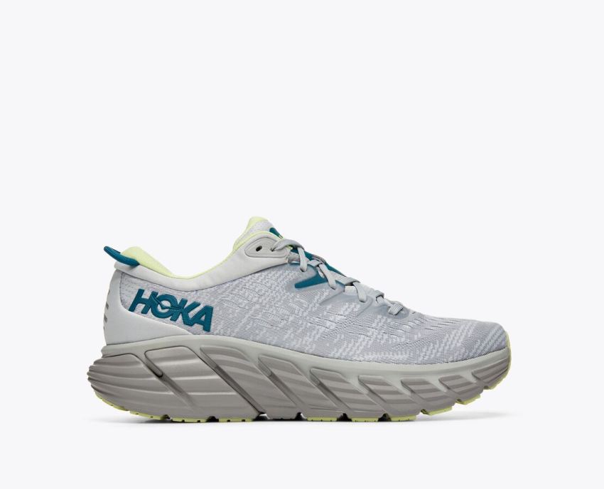 Hokas Shoes | Gaviota 4-Harbor Mist / Butterfly - Click Image to Close