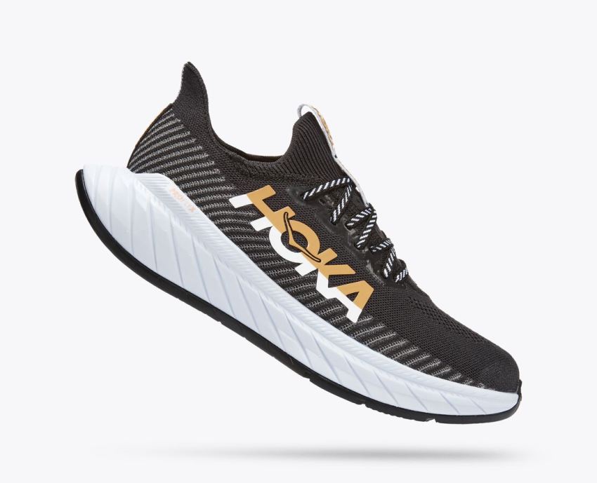 Hokas Shoes | Carbon X 3-Black / White - Click Image to Close