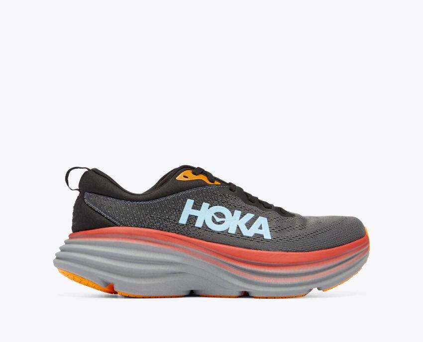 Hokas Shoes | Bondi 8-Anthracite / Castlerock