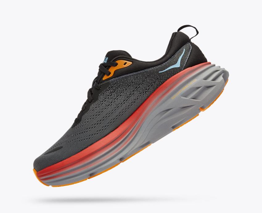 Hokas Shoes | Bondi 8-Anthracite / Castlerock