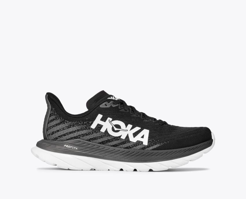 Hokas Shoes | Mach 5-Black / Castlerock