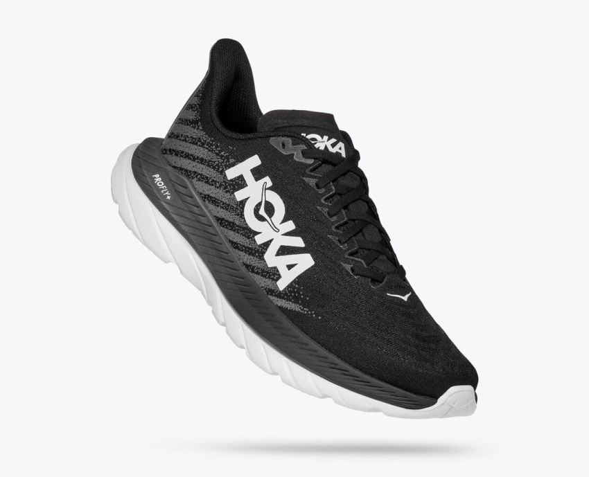 Hokas Shoes | Mach 5-Black / Castlerock - Click Image to Close