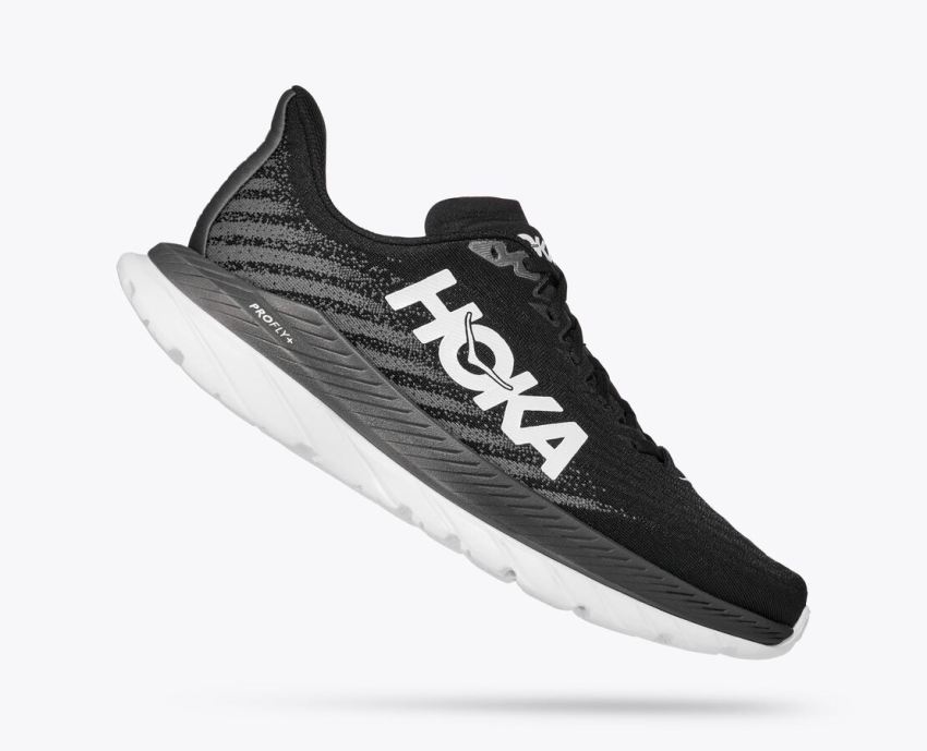 Hokas Shoes | Mach 5-Black / Castlerock