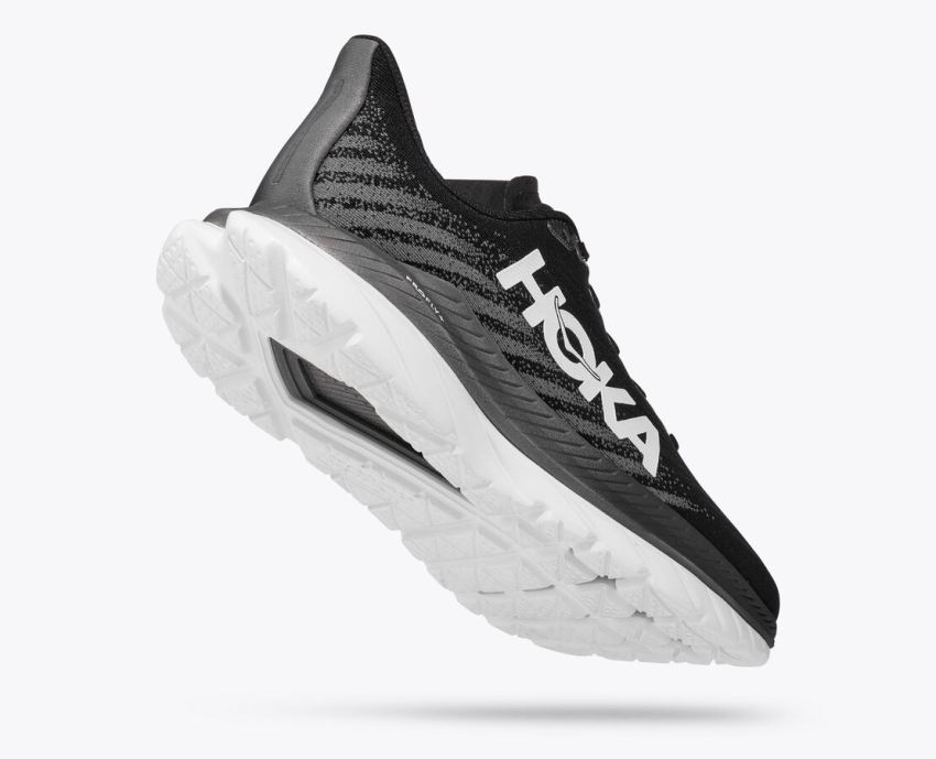 Hokas Shoes | Mach 5-Black / Castlerock