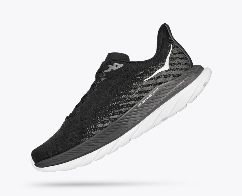 Hokas Shoes | Mach 5-Black / Castlerock