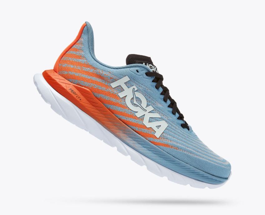 Hokas Shoes | Mach 5-Mountain Spring / Puffin's Bill - Click Image to Close